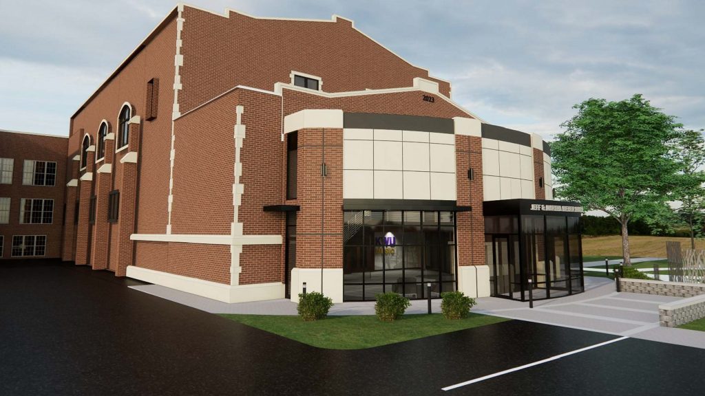 Mock-up of construction