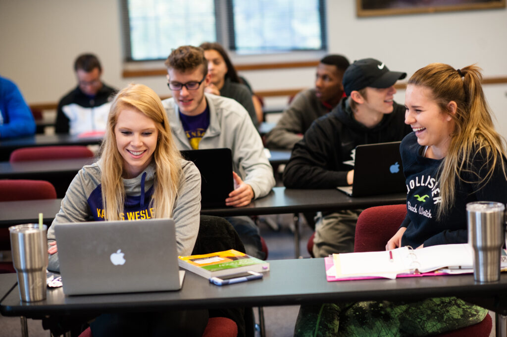 Students in classroom